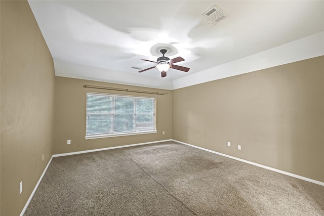 13322 Castlecombe Dr, Houston, TX 77044 - carpeted empty room with ceiling fan and baseboards