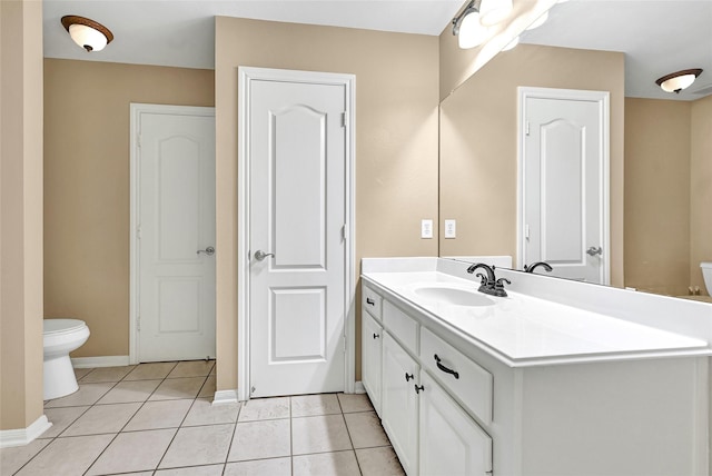 13322 Castlecombe Dr, Houston, TX 77044 - bathroom with vanity and tile patterned floors