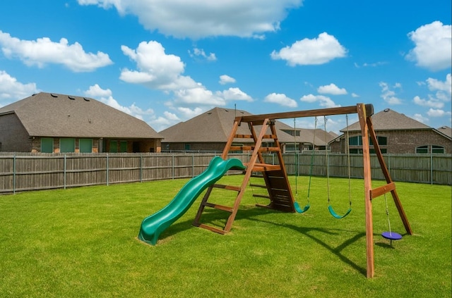 23330 Wise Walk Dr, Katy, TX 77493 - view of jungle gym featuring a fenced backyard