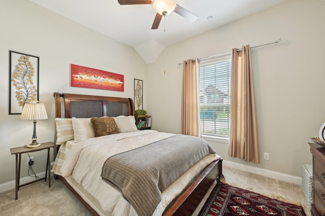 2018 Oxley Manor Ln, Richmond, TX 77469 - carpeted bedroom with baseboards and a ceiling fan