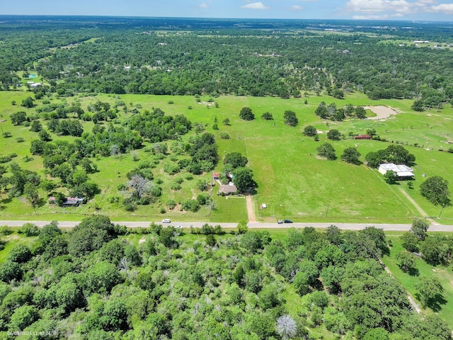40670 Jozwiak Ln, Hempstead, TX 77445 - aerial view of sparsely populated area with a heavily wooded area