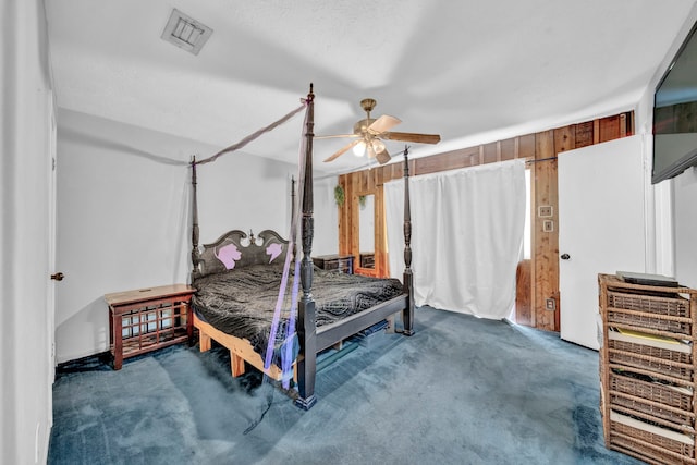40670 Jozwiak Ln, Hempstead, TX 77445 - carpeted bedroom with ceiling fan