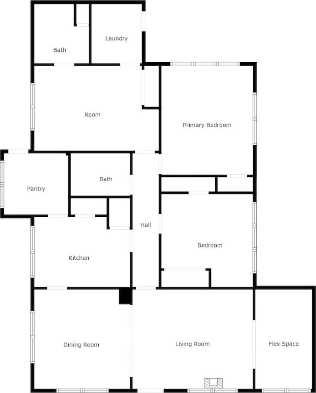 701 W Fawn St, Caldwell, TX 77836 - view of property floor plan