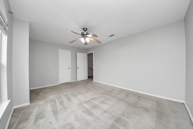 8030 Grow Ln, Houston, TX 77040 - unfurnished bedroom featuring carpet floors and a ceiling fan