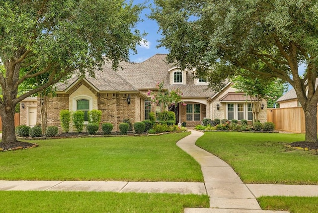 13839 Oak Fair Bnd, Cypress, TX 77429 - view of front of property featuring brick siding and stone siding