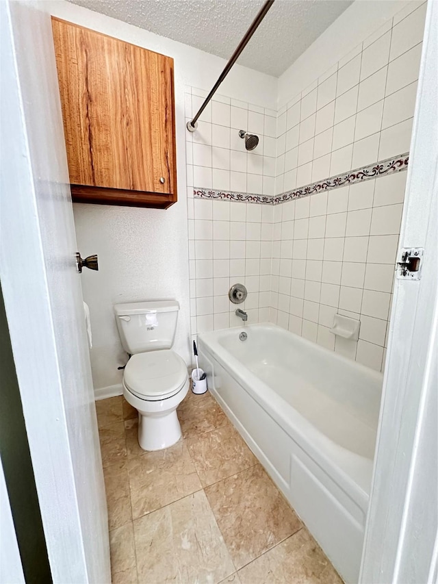 260 El Dorado Blvd Unit 2608, Houston, TX 77598 - full bathroom featuring a textured ceiling and tub / shower combination