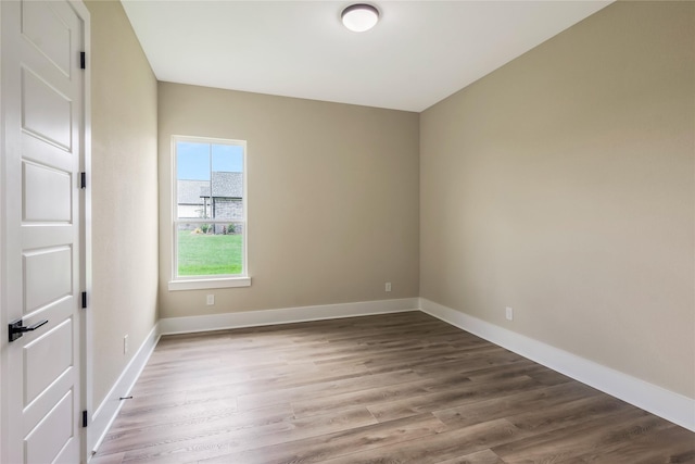 1430 Bluebonnet Ridge Dr, Chappell Hill, TX 77426 - unfurnished room with wood finished floors and baseboards