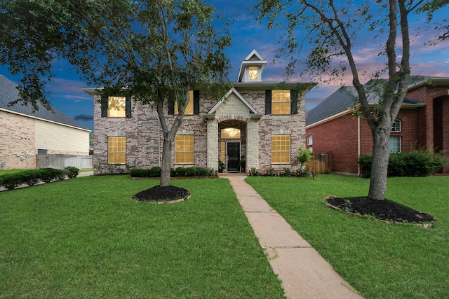 20718 Mansfield Bay Ln, Richmond, TX 77407 - view of front of home with stone siding