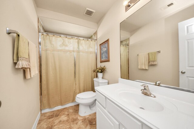 20718 Mansfield Bay Ln, Richmond, TX 77407 - bathroom featuring vanity and a shower with curtain