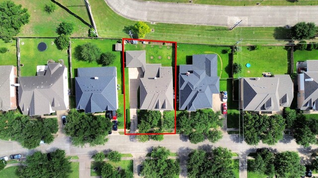 20718 Mansfield Bay Ln, Richmond, TX 77407 - aerial perspective of suburban area
