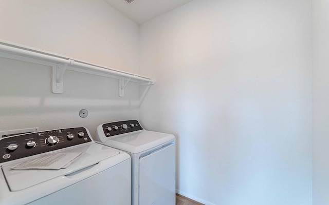 25035 Apricot Ct, Montgomery, TX 77316 - laundry room with separate washer and dryer