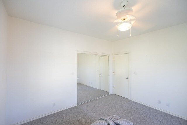 23002 Lunes St, Galveston, TX 77554 - carpeted empty room featuring a ceiling fan