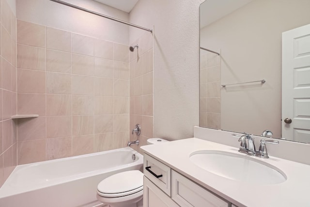 2008 Bristol Cliff Ln, Pearland, TX 77089 - full bathroom featuring vanity and shower / tub combination
