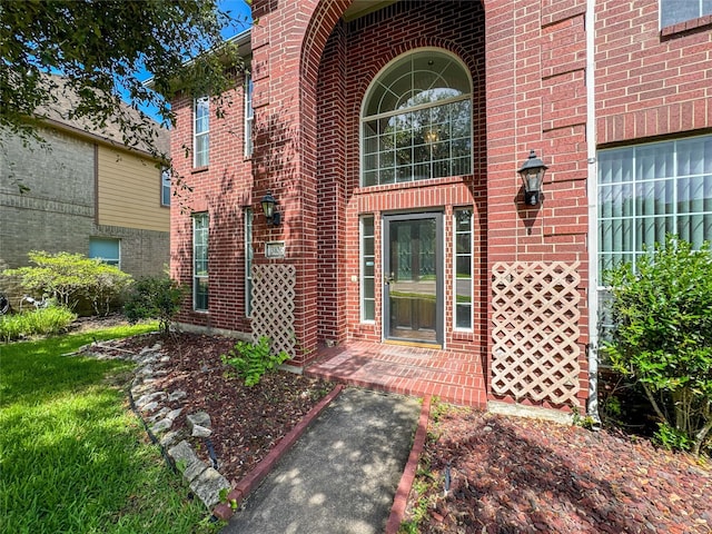 3106 Alexandros Ct, Pearland, TX 77584 - entrance to property with brick siding