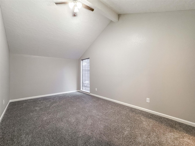 10610 Mills Prairie St, Houston, TX 77070 - additional living space featuring ceiling fan, carpet, and a textured ceiling