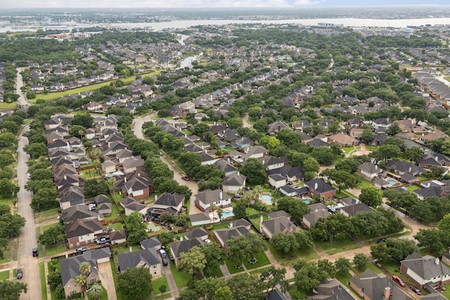 2537 La Rochelle Ct, Seabrook, TX 77586 - aerial view of property's location with nearby suburban area