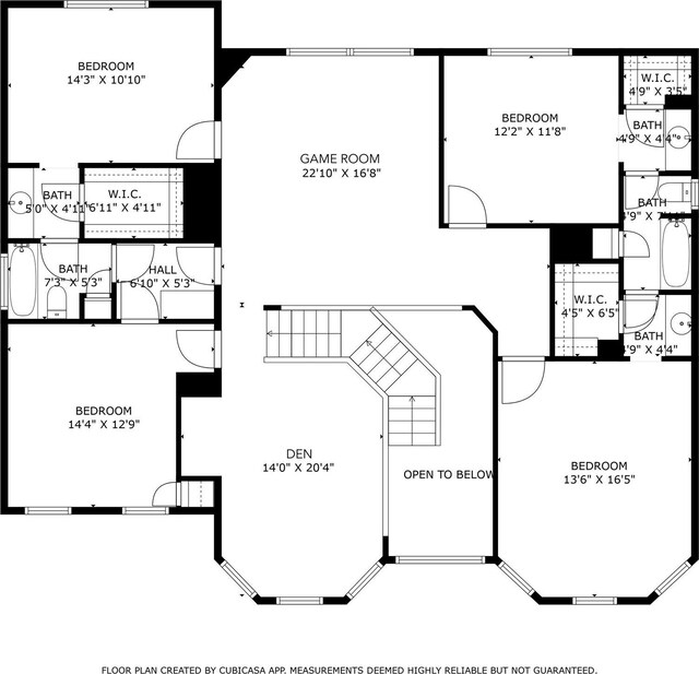 2537 La Rochelle Ct, Seabrook, TX 77586 - view of property floor plan
