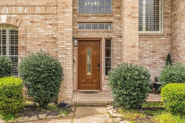 4318 Raintree Ct, Pasadena, TX 77505 - property entrance featuring brick siding