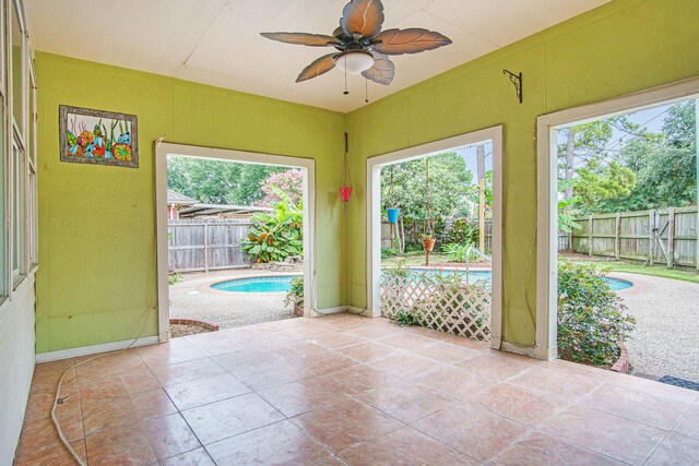 8806 Aberdeen Oaks Dr, Houston, TX 77095 - view of unfurnished sunroom