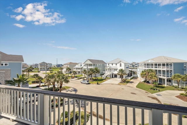 4107 Bluewing Teal Ct, Galveston, TX 77554 - balcony with a residential view