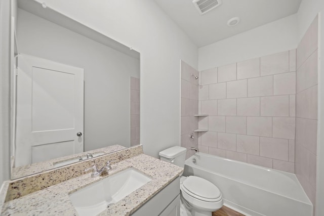 319 Bennett St, Angleton, TX 77515 - full bathroom featuring vanity and tub / shower combination