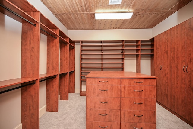 42 Lake Sterling Gate Dr, Spring, TX 77379 - walk in closet featuring light carpet
