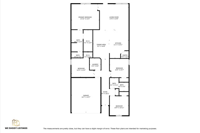 919 Bright Lotus Ln, Rosharon, TX 77583 - view of floor plan / room layout