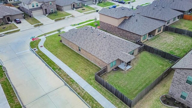 919 Bright Lotus Ln, Rosharon, TX 77583 - aerial view of residential area