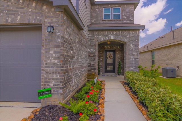 4523 Lally Brook Ct, Katy, TX 77493 - doorway to property with brick siding
