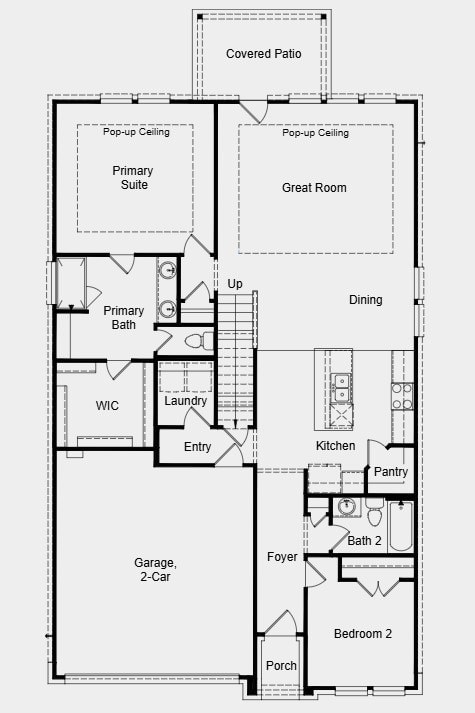 1235 Buffalo Run, Tomball, TX 77375 - view of property floor plan