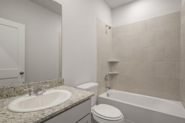 105 Bayou Bend Ct, Angleton, TX 77515 - bathroom featuring vanity and tub / shower combination
