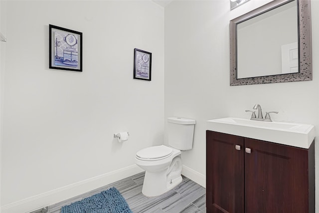 20014 Coyote Ridge Ln, Katy, TX 77449 - bathroom featuring vanity and wood finished floors