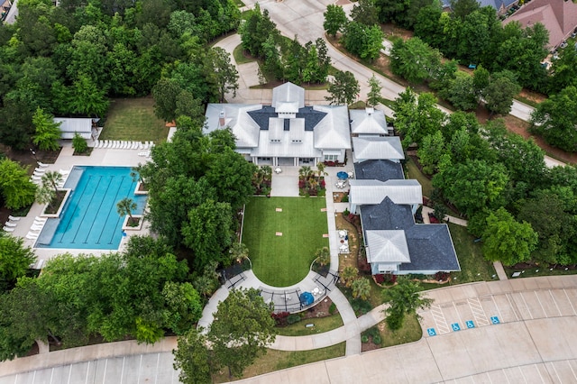 134 Biltmore Loop, Montgomery, TX 77316 - aerial view of a pool