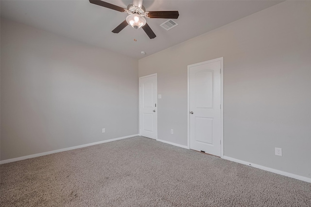 8326 Erasmus Landing Ct, Houston, TX 77044 - unfurnished room with a ceiling fan and carpet
