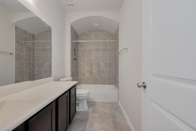 8326 Erasmus Landing Ct, Houston, TX 77044 - bathroom with vanity and shower / washtub combination