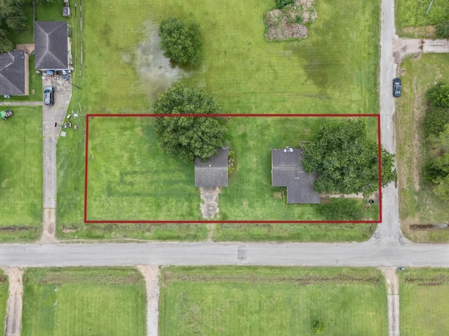 501 Carlson Cir, Wharton, TX 77488 - aerial view of property's location featuring property boundaries highlighted