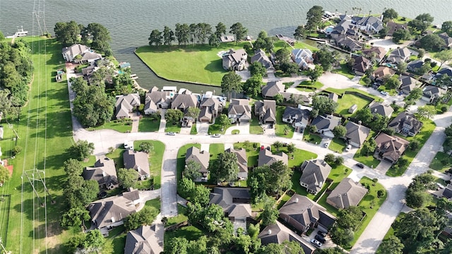 2818 Lake Forest Dr, Montgomery, TX 77356 - aerial overview of property's location featuring nearby suburban area and a large body of water