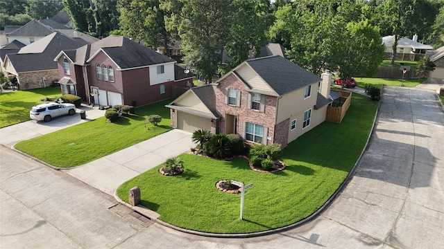 2818 Lake Forest Dr, Montgomery, TX 77356 - aerial view of residential area