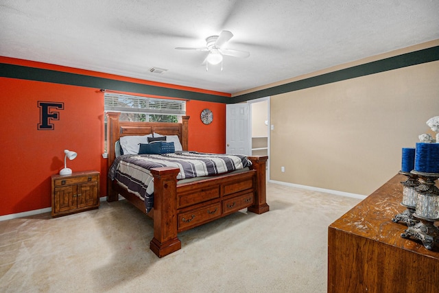 2128 Wimbleton Ct, Pearland, TX 77581 - carpeted bedroom with ceiling fan and baseboards