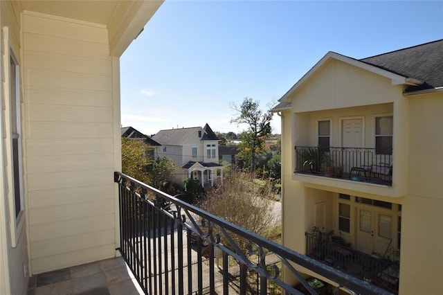 1331 W 21st St Unit A, Houston, TX 77008 - balcony featuring a residential view