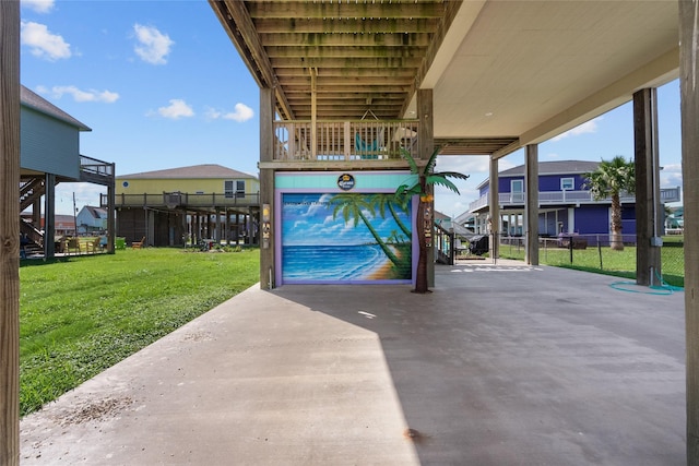 1790 Catfish Ln, Crystal Beach, TX 77650 - view of patio / terrace