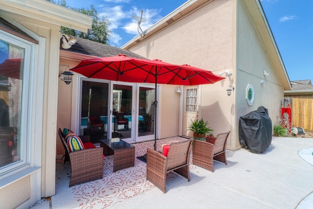 16322 Clearcrest Dr, Houston, TX 77059 - view of patio