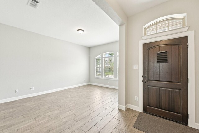 18314 Pedernales Springs Dr, Cypress, TX 77433 - entryway featuring wood finished floors and baseboards