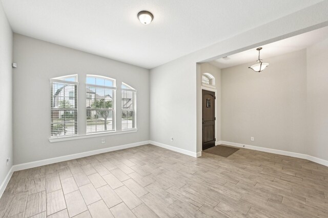 18314 Pedernales Springs Dr, Cypress, TX 77433 - empty room featuring light wood-style floors and baseboards