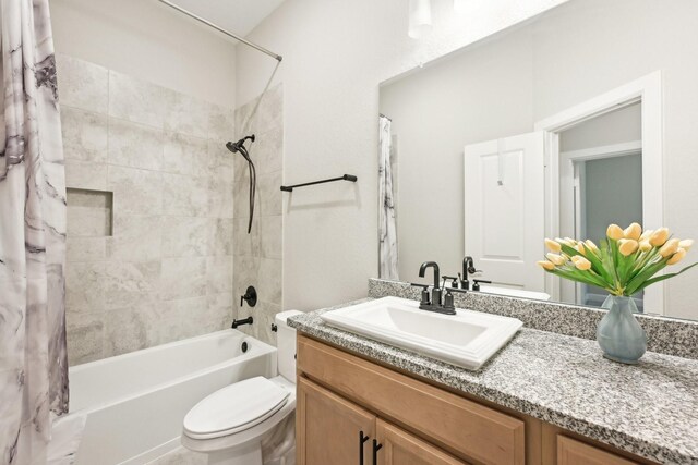 18314 Pedernales Springs Dr, Cypress, TX 77433 - full bath featuring shower / bath combo and vanity