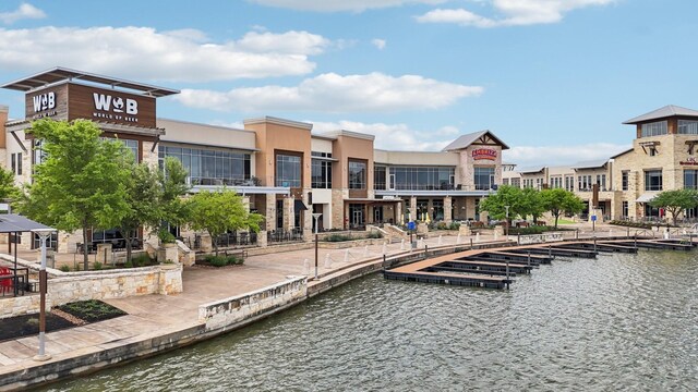 18314 Pedernales Springs Dr, Cypress, TX 77433 - dock with a water view