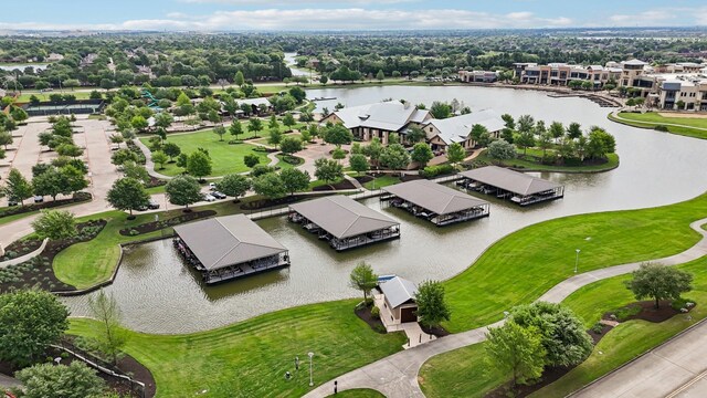 18314 Pedernales Springs Dr, Cypress, TX 77433 - aerial view of residential area with a nearby body of water