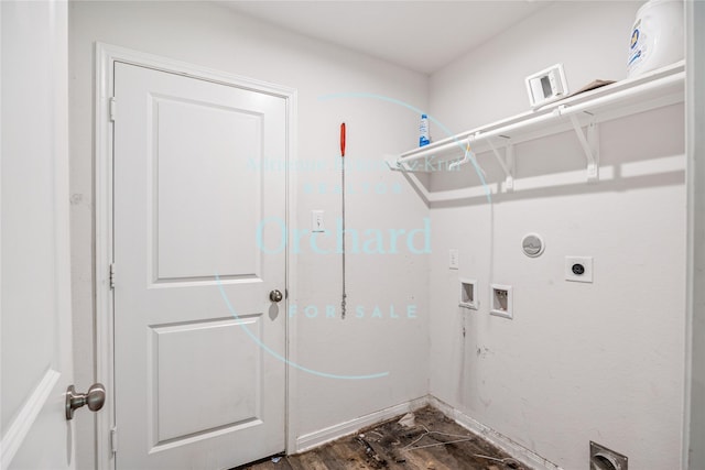 15689 Del Norte Dr, Conroe, TX 77306 - washroom featuring washer hookup and hookup for an electric dryer