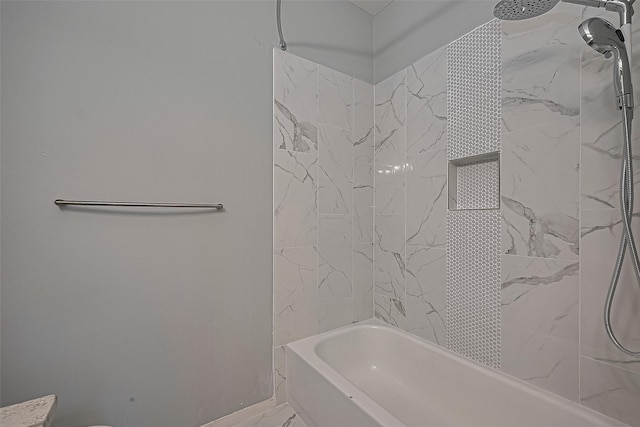 4001 Tanglewilde St Unit 1402, Houston, TX 77063 - bathroom featuring shower / bathtub combination