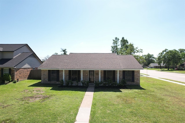415 Sevenhampton Ln, Houston, TX 77015 - view of front of house with a porch and roof with shingles